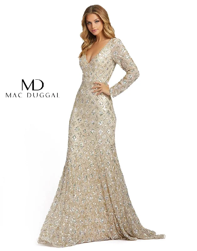 Mac Duggal Formal Nude 6 Sale