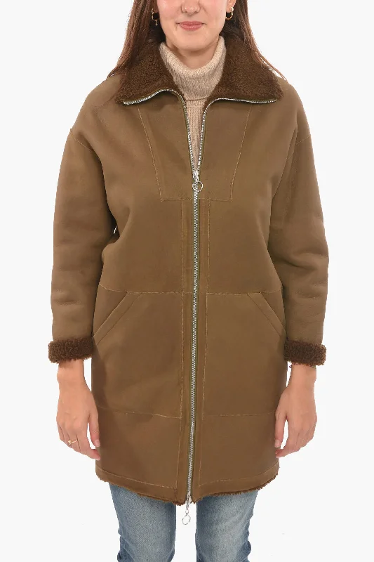 Woolrich Lambskin Reversible MONTEREY Coat