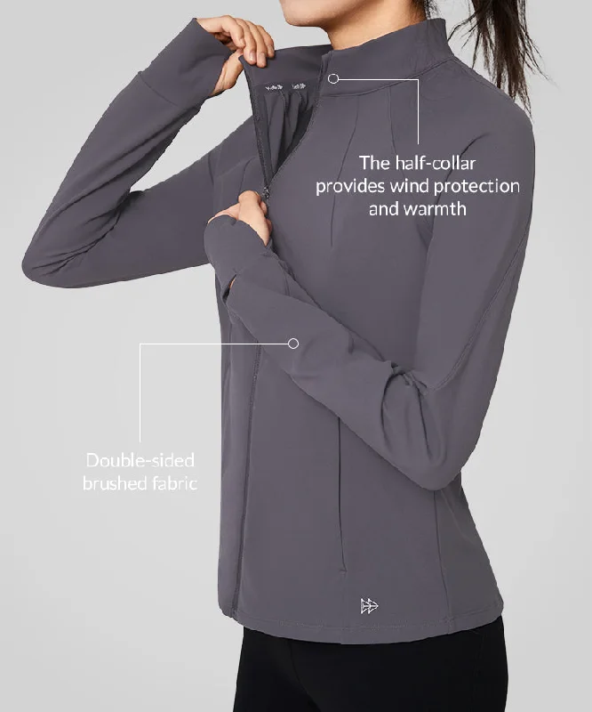 Shift Slim Fit Fleece Full Zip Jacket| Women's Sports Jacket