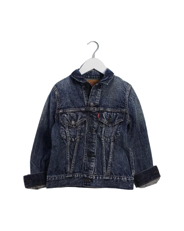 Denim Dungaree Denim Jacket 7Y - 8Y (130cm)