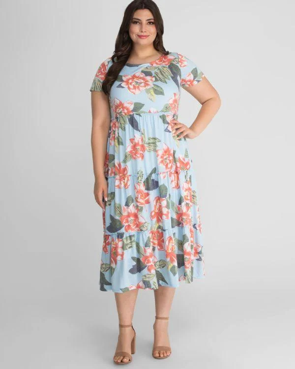 Kiyonna Plus Size Formal Dress