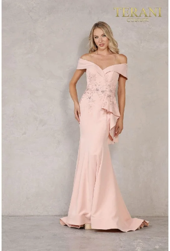 Terani Couture 1911M9339 Blush S Sale