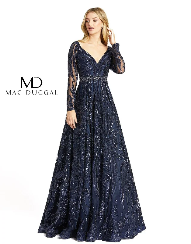 Mac Duggal 67113 Midnight 18 Sale