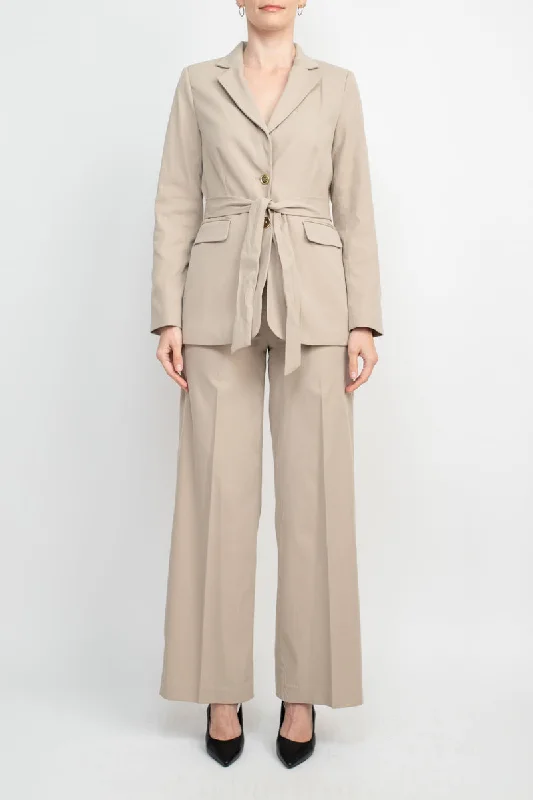 Tahari 3AM941 Long Sleeve Button Jacket Formal Pansuit