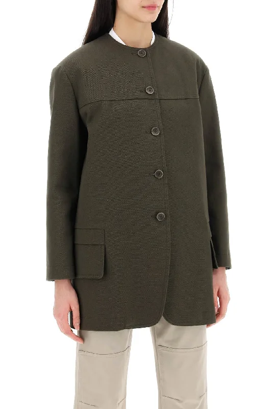 Max Mara Recital Midi Round Neck Jacket