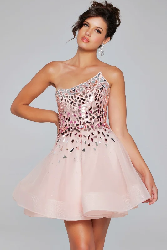 Jovani 42282 Prom Homecoming Short Beaded Cocktail Dress