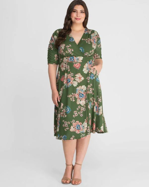 Kiyonna Short Formal Plus Size Dress