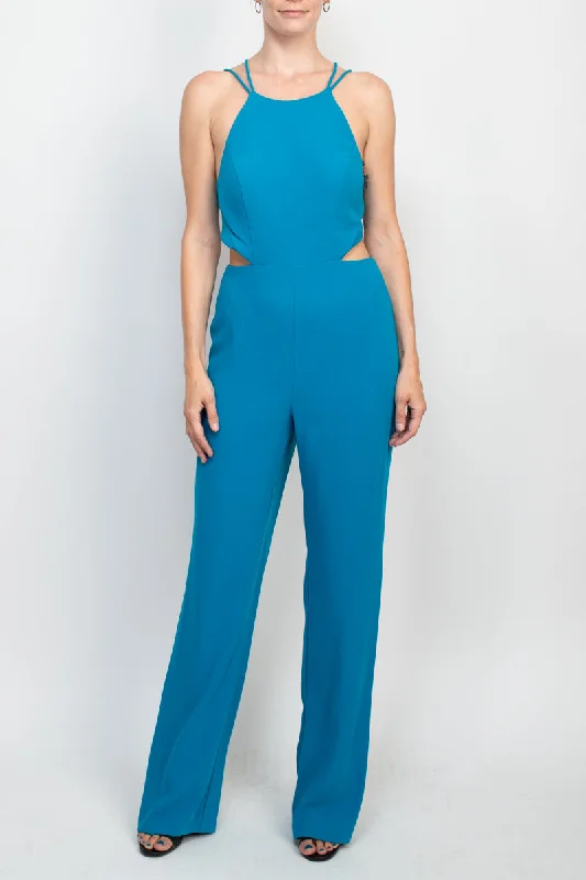 Aidan Mattox MN1E204053 Long Fitted Formal Jumpsuit