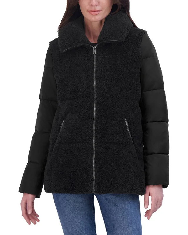 Tahari Puffer Coat