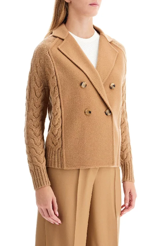 Max Mara 'micio' Double-Breasted Jacket With