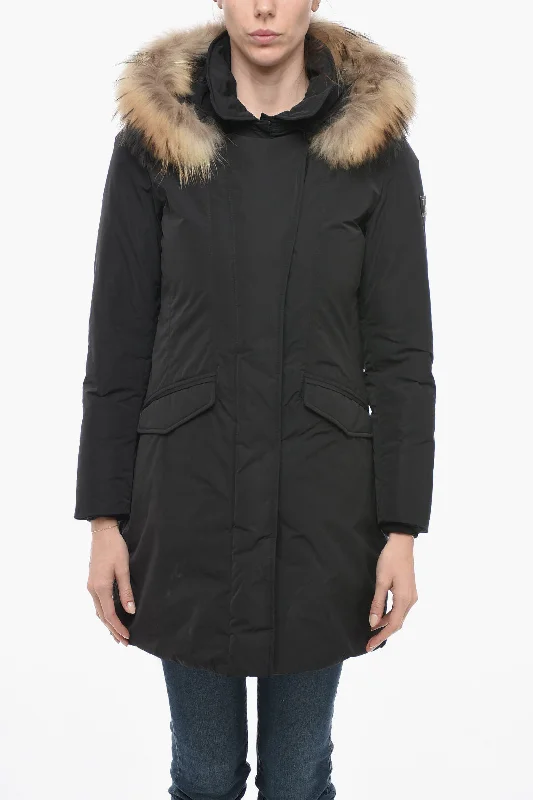 Woolrich Removable Fur MODERN VAIL Down Jacket