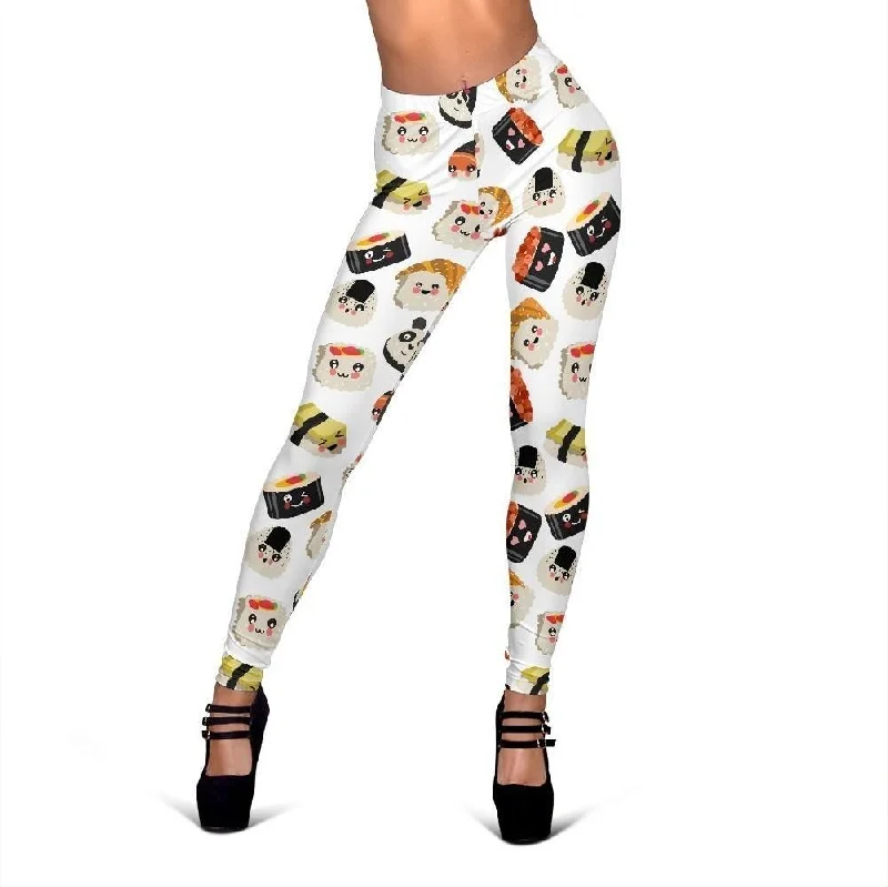 Print Pattern Sushi Print Pattern Women Leggings